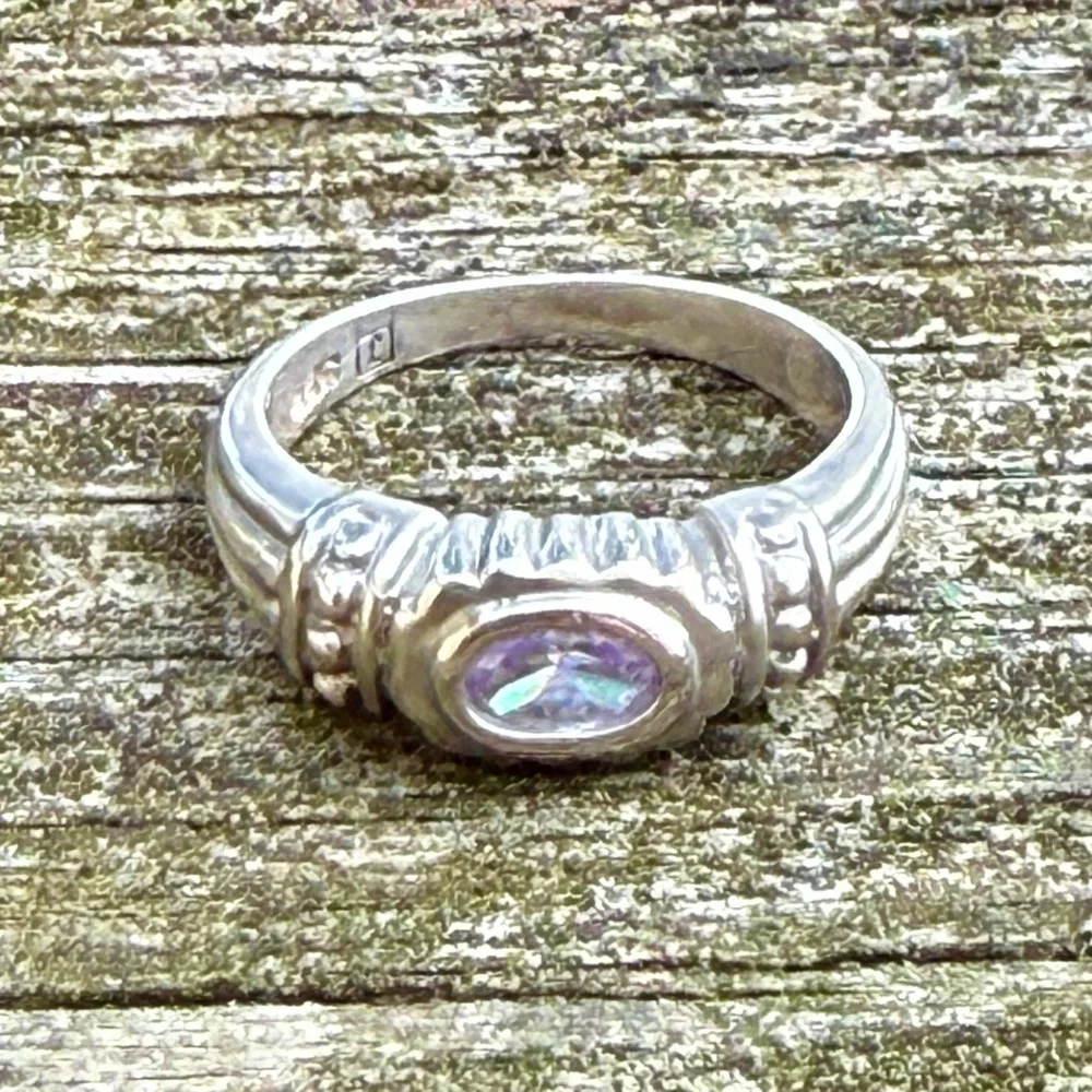 Vintage elegant silver